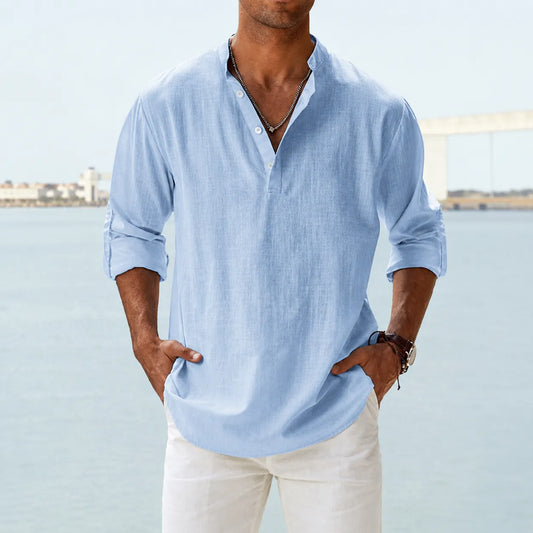 Sommerfeld | Men’s Premium Coastal Popover Shirt