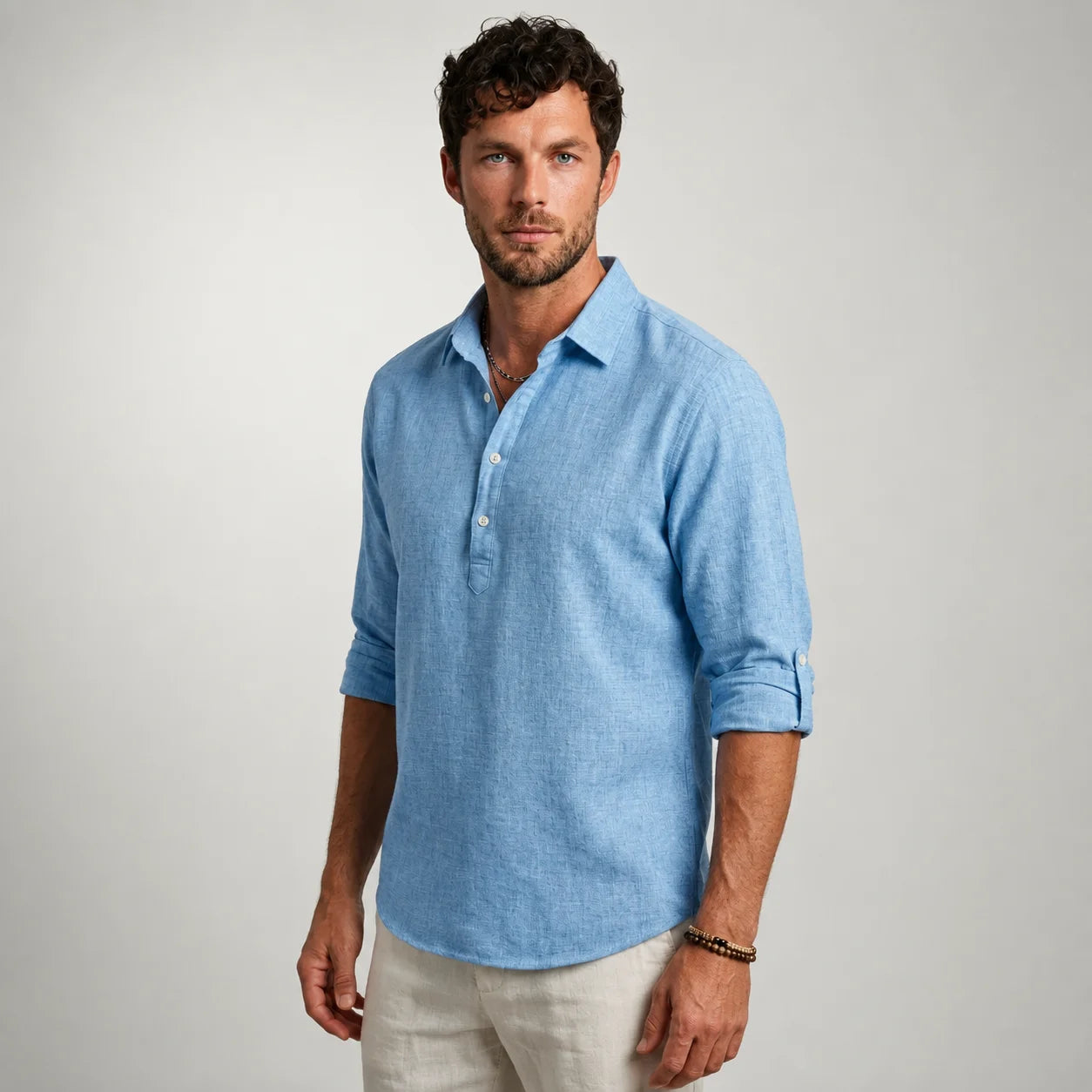 Sommerfeld | Men’s Premium Coastal Popover Shirt