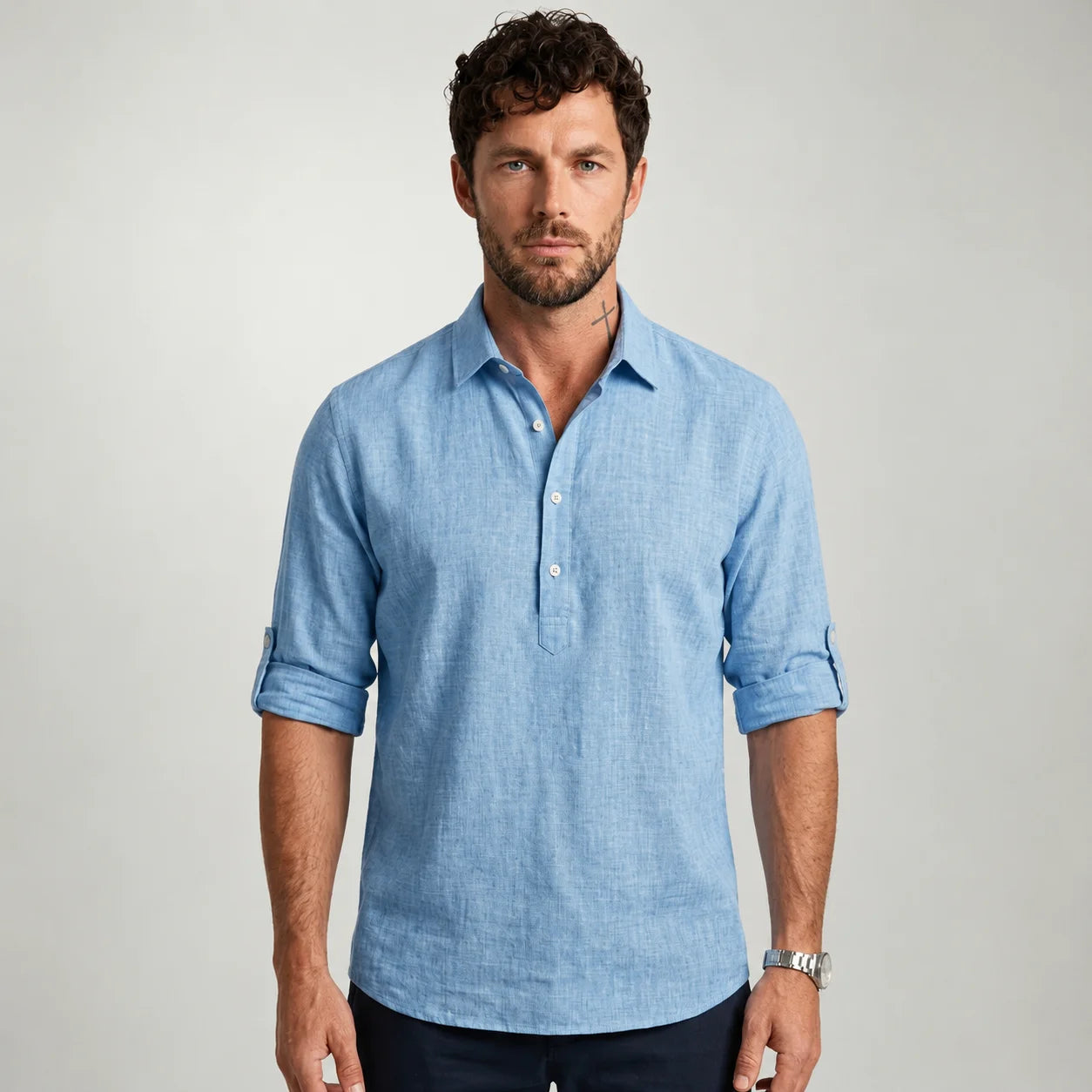 Sommerfeld | Men’s Premium Coastal Popover Shirt