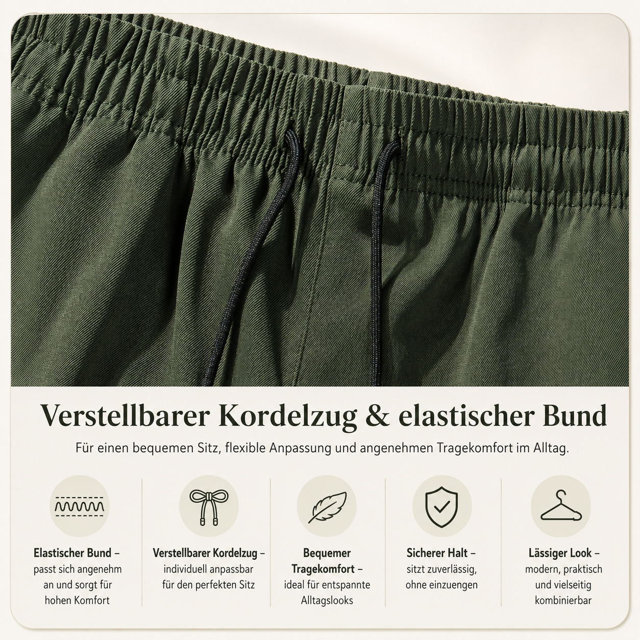Sommerfeld | Komfortable Cargo-Shorts für Herren (1 kaufen, 1 GRATIS dazu)